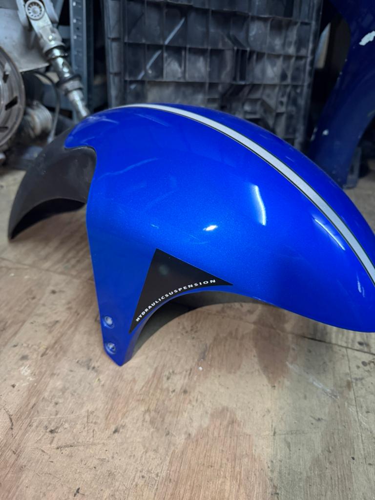 Gilera runner 50/125/180 sp voorspatbord azurro blauw, Ophalen of Verzenden
