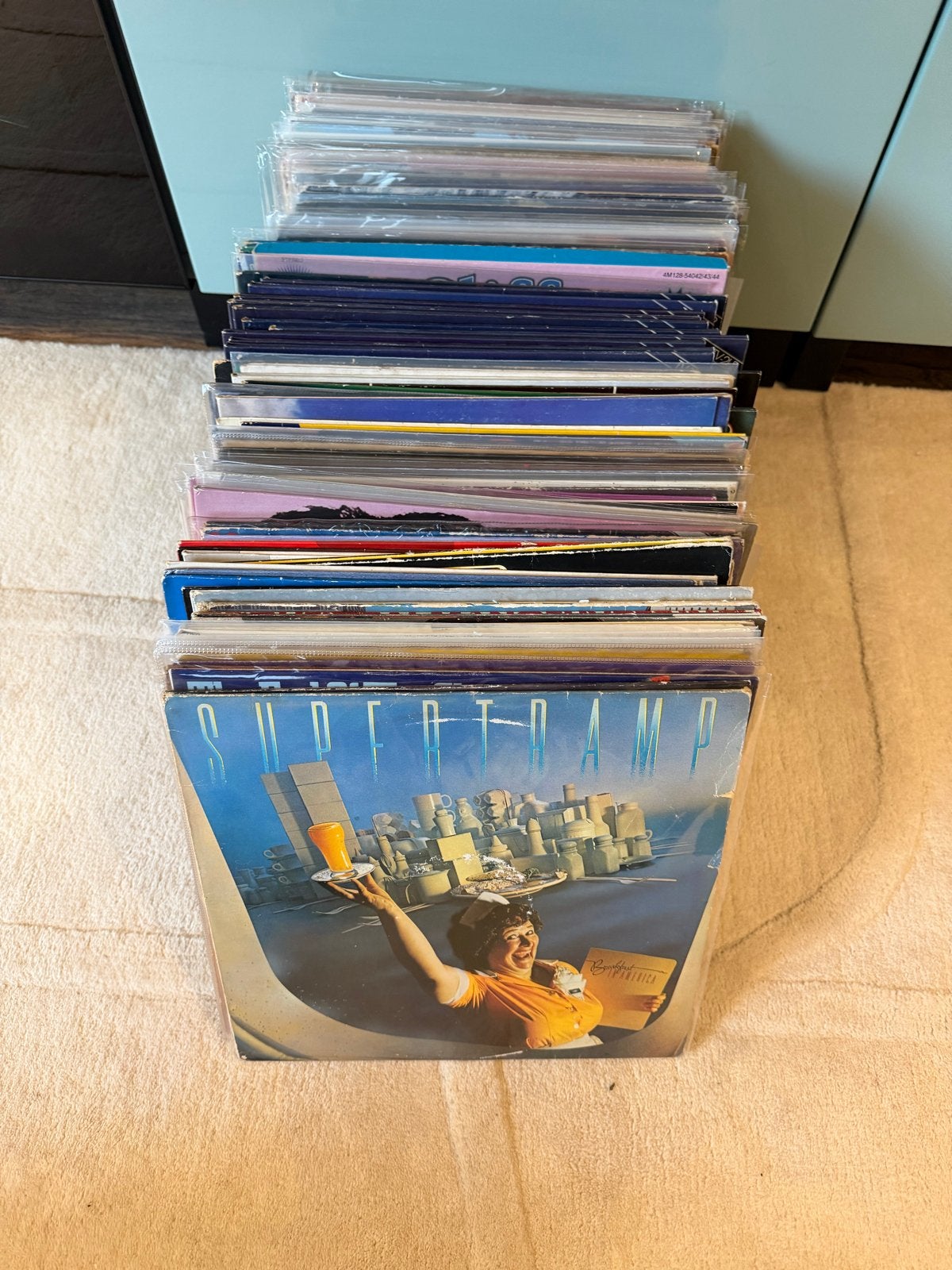 Grote collectie van 126 LP's - Pop, Rock, Soul, Funk, Ophalen, LP, Gebruikt, Pop