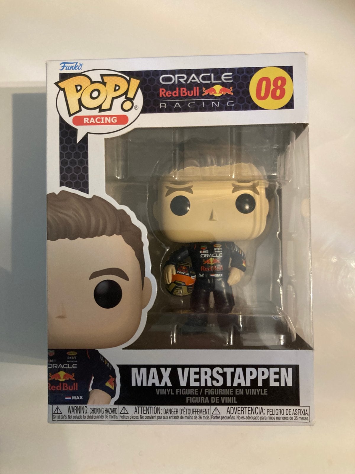 Max Verstappen funko pop 08, Ophalen of Verzenden, Nieuw, Formule 1