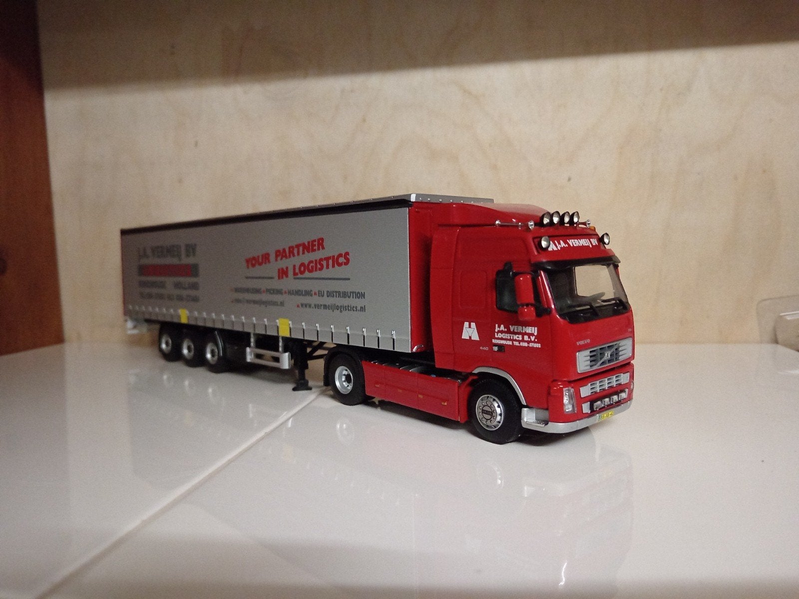 Volvo FH zeiloplegger J.A. Vermeij WSI, W, Nieuw, Ophalen of Verzenden, W