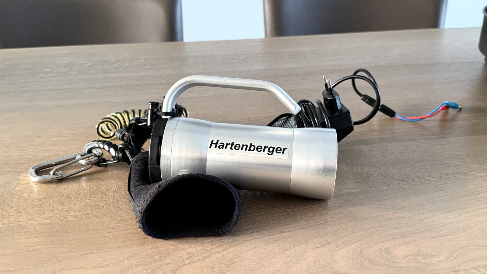 Hartenberger Mini Compact Duiklamp - Krachtig & Betrouwbaar, Watersport en Boten, Ophalen of Verzenden, Gebruikt, Duiklamp