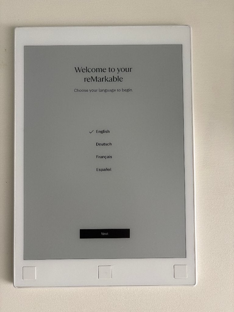 reMarkable 1 paper tablet, Computers en Software, Tekentablets, Ophalen of Verzenden, Gebruikt, Draadloos, ReMarkable