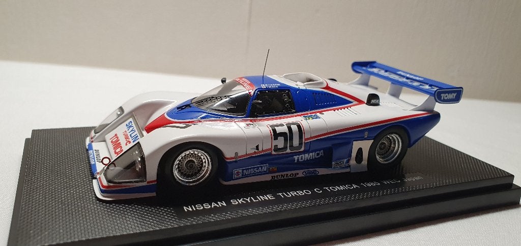 Ebbro Nissan Skyline Turbo C Tomica 1985 WEC Japan #50, Ophalen of Verzenden, Zo goed als nieuw, Auto, Overige merken