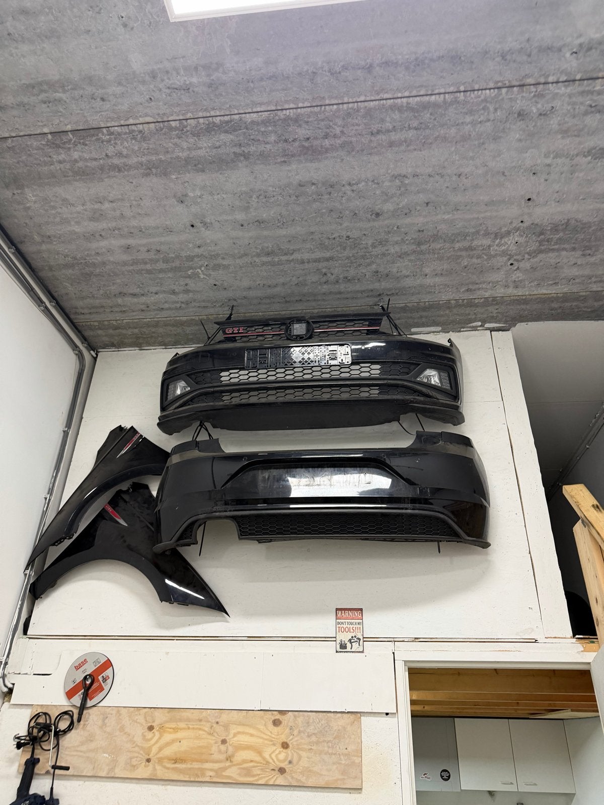 VW POLO GTI onderdelen, Auto-onderdelen, Carrosserie en Plaatwerk, Ophalen, Gebruikt, Bumper, Volkswagen