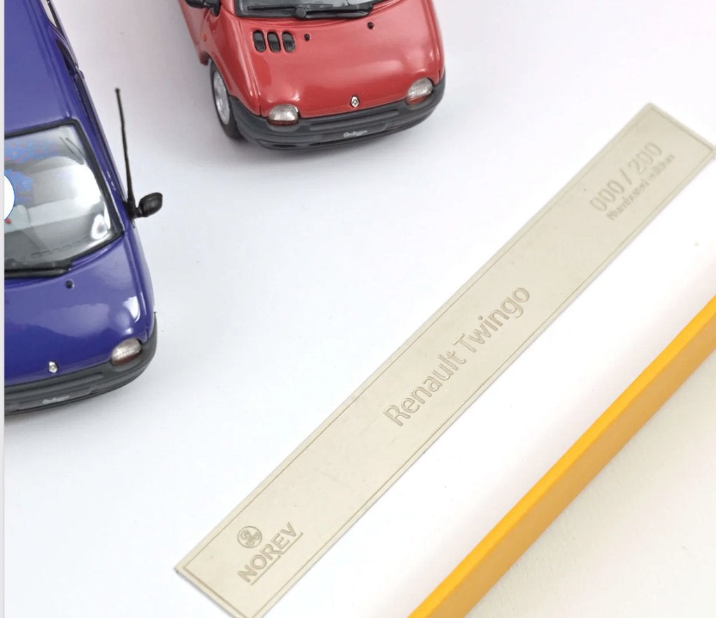 Renault Twingo 1993 4 cars Gift box 1:43 lim.ed NOREV 517423, Verzenden, Nieuw, Auto, Norev