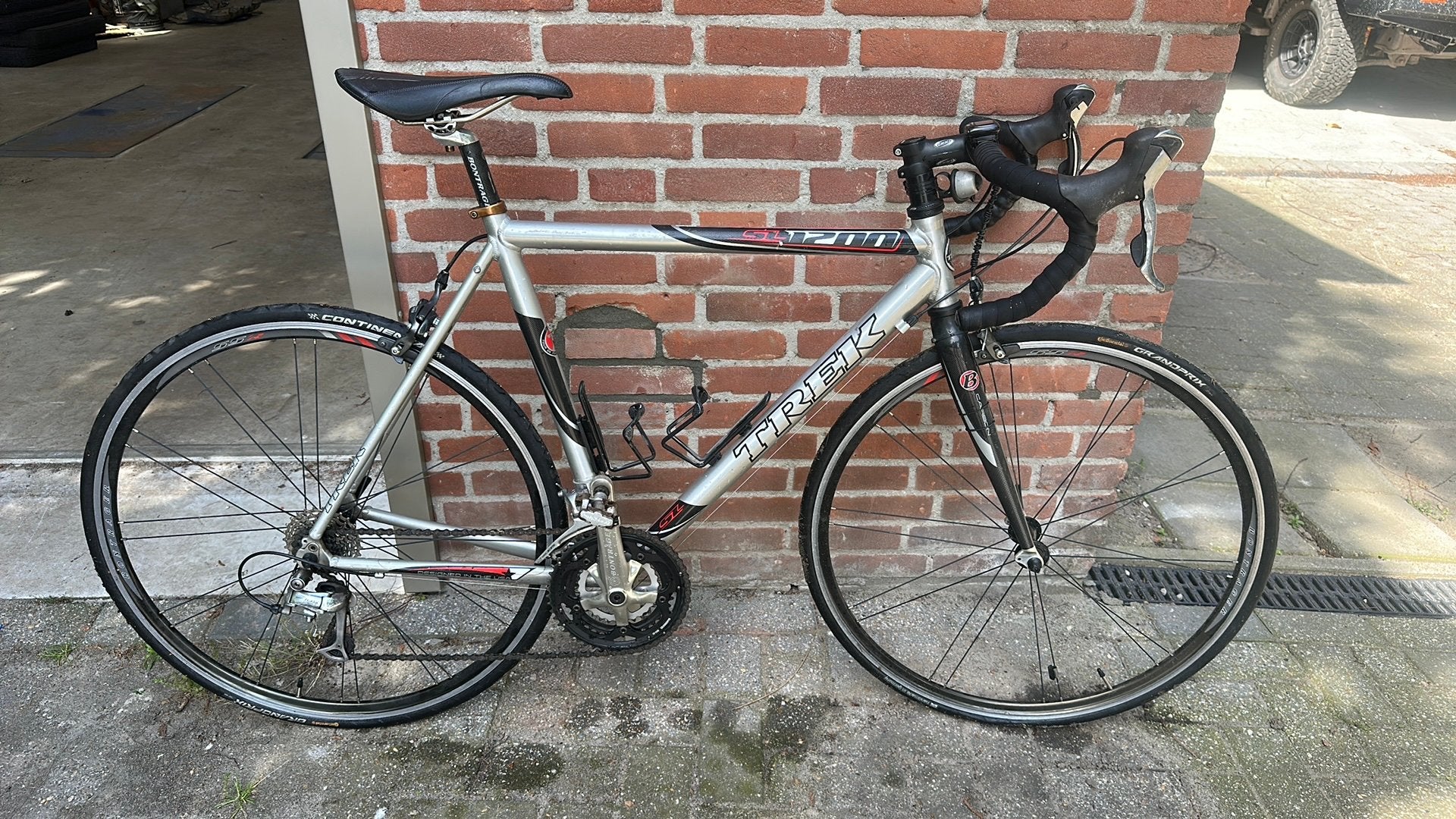 Trek racefiets SL1200, Fietsen en Brommers, Fietsen | Racefietsen, Aluminium, Zo goed als nieuw, Meer dan 20 versnellingen, 53 tot 57 cm