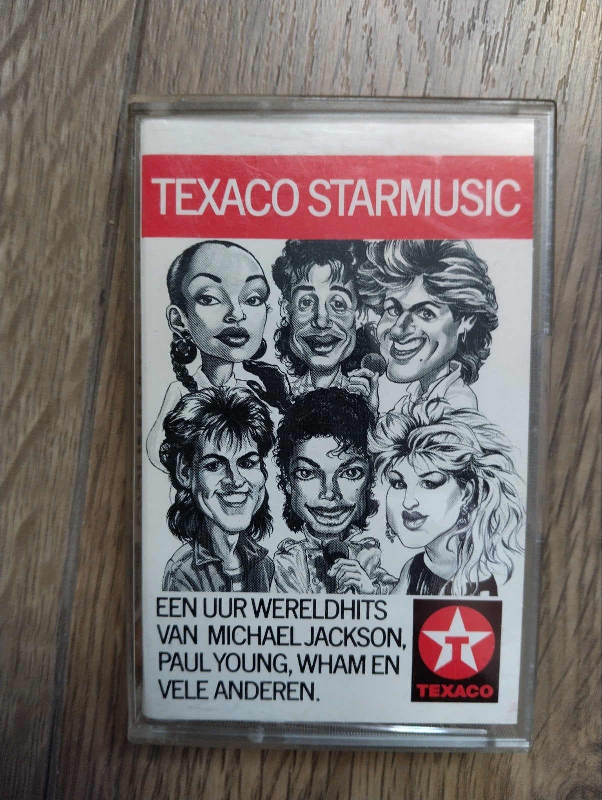 Texaco Star Music Cassette - Wereldhits uit 1985, Cd's en Dvd's, Cassettebandjes, Gebruikt, 1 bandje, Ophalen of Verzenden, Voorbespeeld