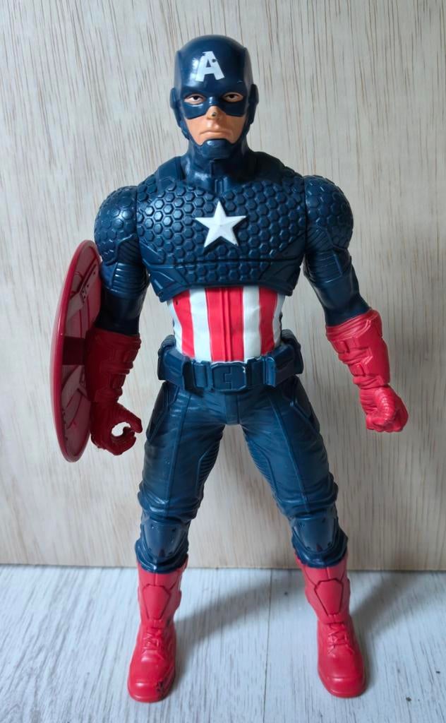 Captain America Actiefiguur - Marvel Avengers, Kinderen en Baby's, Speelgoed | Actiefiguren, Ophalen, Gebruikt
