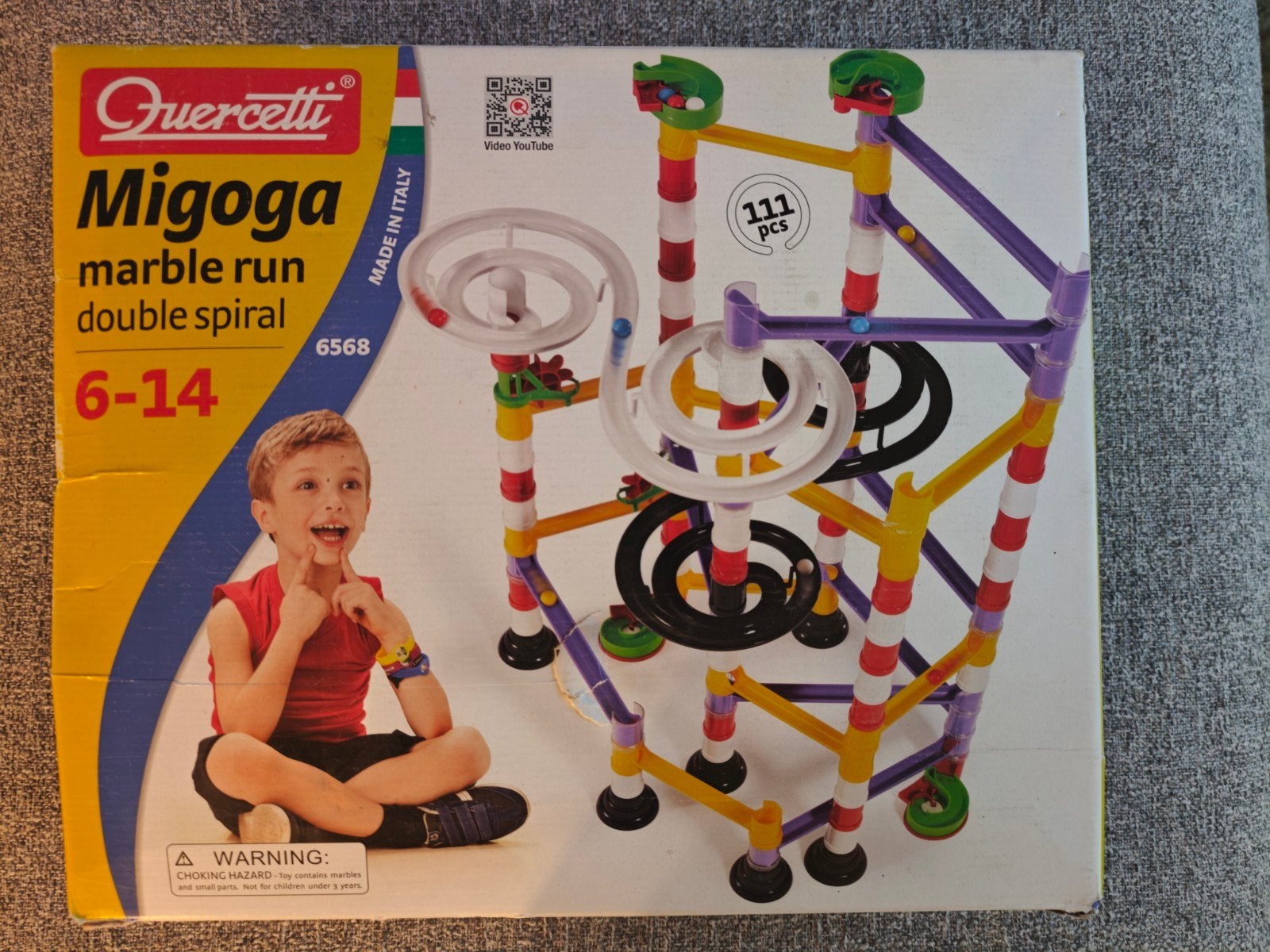 Migoga marble run spiral, Ophalen of Verzenden, Meer dan 50 stukjes