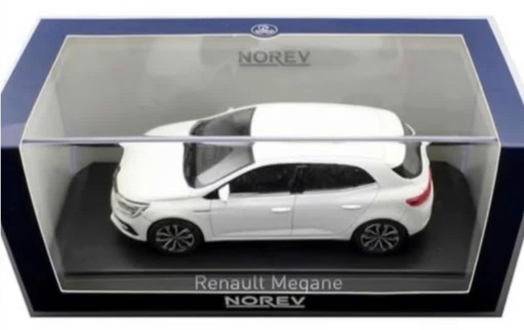 Renault Megane 2020 WIT SCHAAL 1:43 NOREV ref: 517666, Verzenden, Nieuw, Auto, Norev