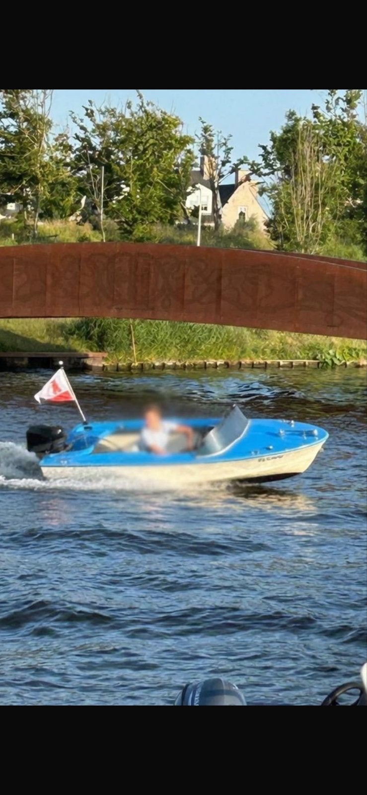 speedboot met buitenboordmotor, Watersport en Boten, Ophalen, Gebruikt, Minder dan 70 pk, Buitenboordmotor
