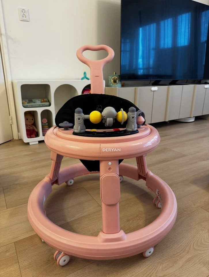 Nieuw Deryan Roze Loopstoeltje, Ophalen, Nieuw