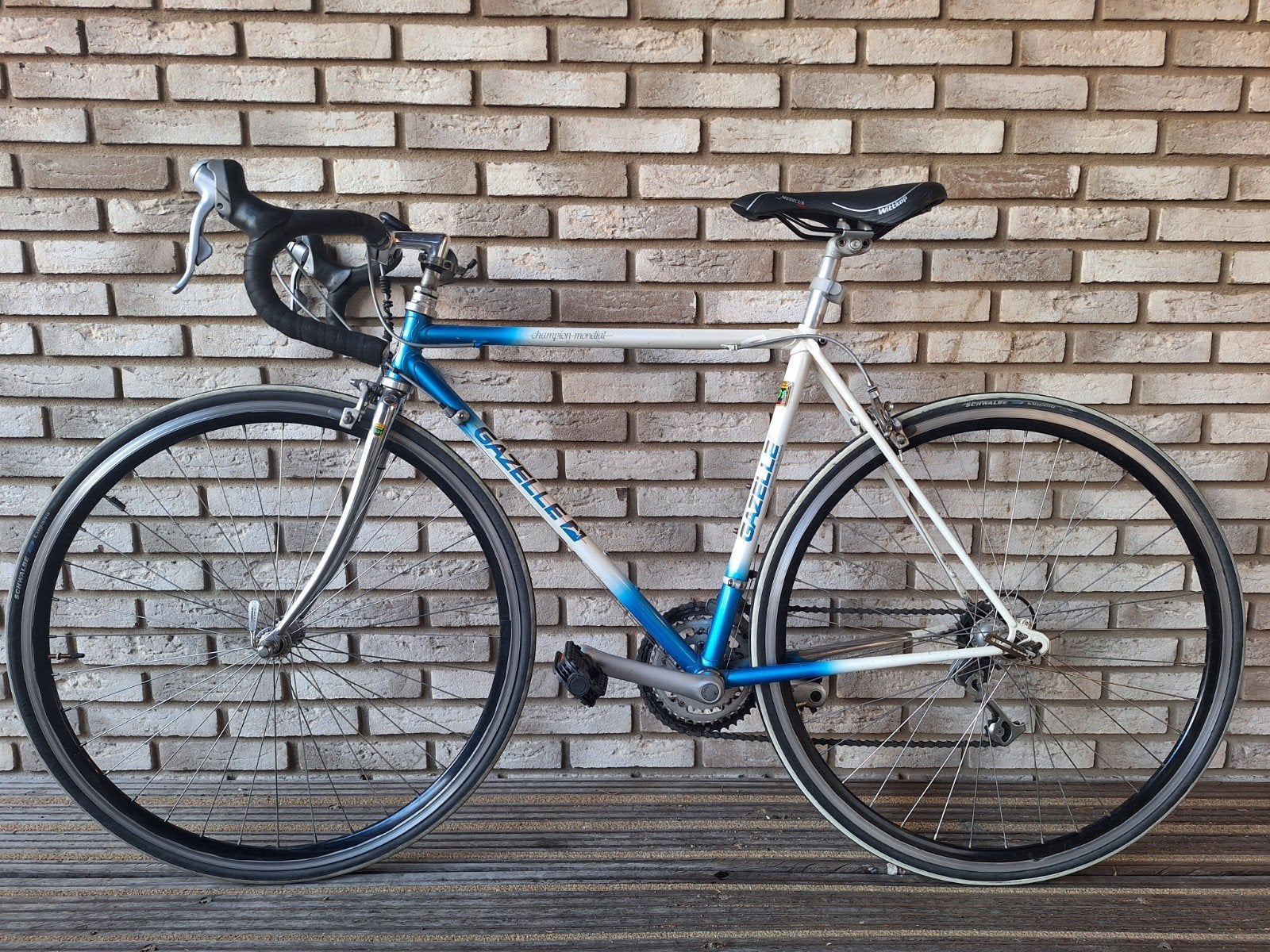 Gazelle Champion Mondial Reynalds 531 racefiets, Fietsen en Brommers, Fietsen | Racefietsen, Ophalen, 28 inch, Gebruikt, 49 tot 53 cm