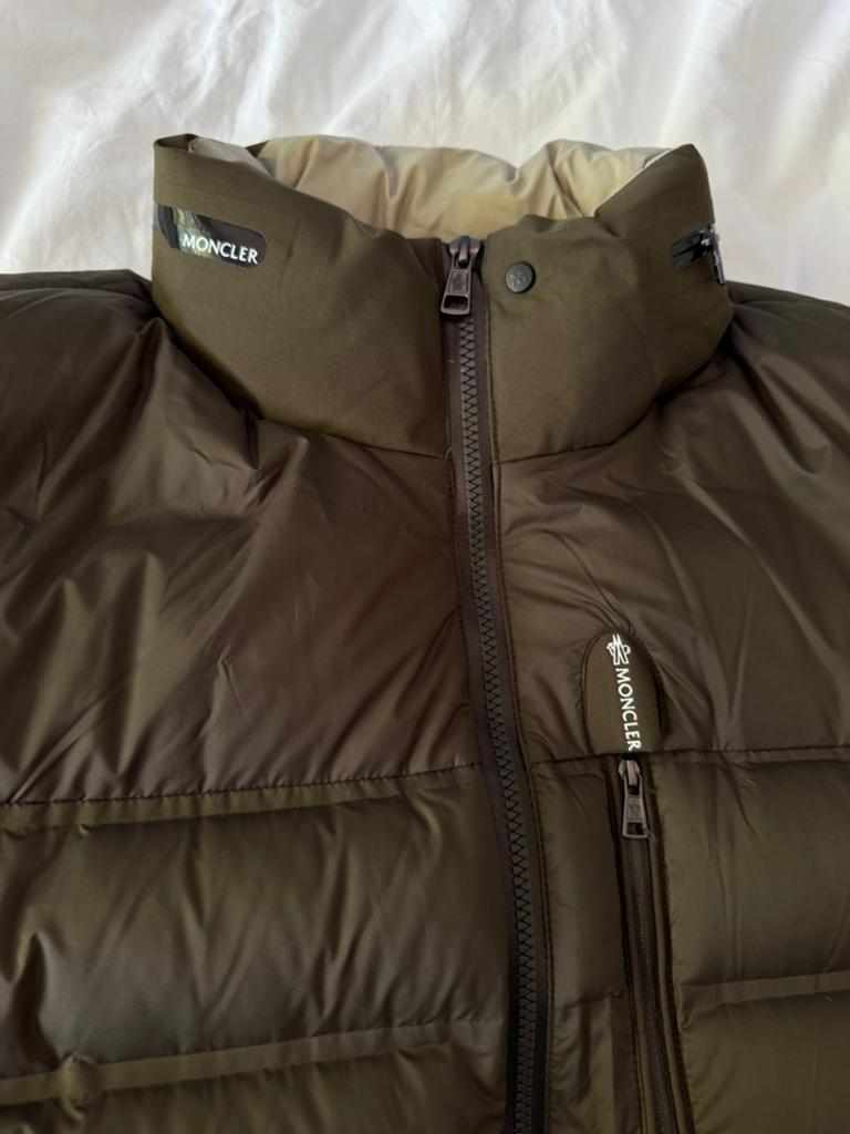 Jas moncler L, Ophalen of Verzenden, Zo goed als nieuw, Zwart