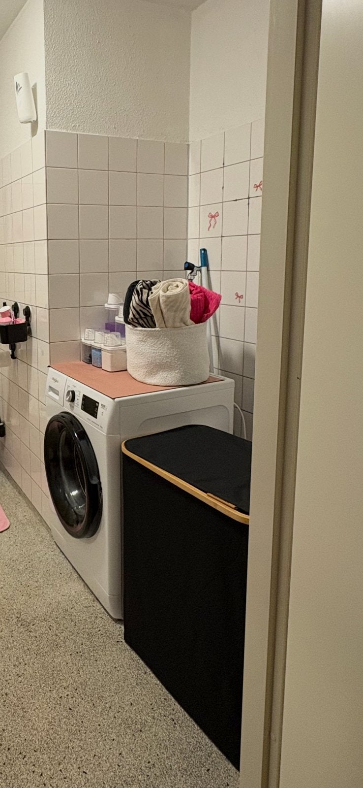 wasmachine whirlpool met garantie, Ophalen, Zo goed als nieuw, 85 tot 90 cm, 1200 tot 1600 toeren