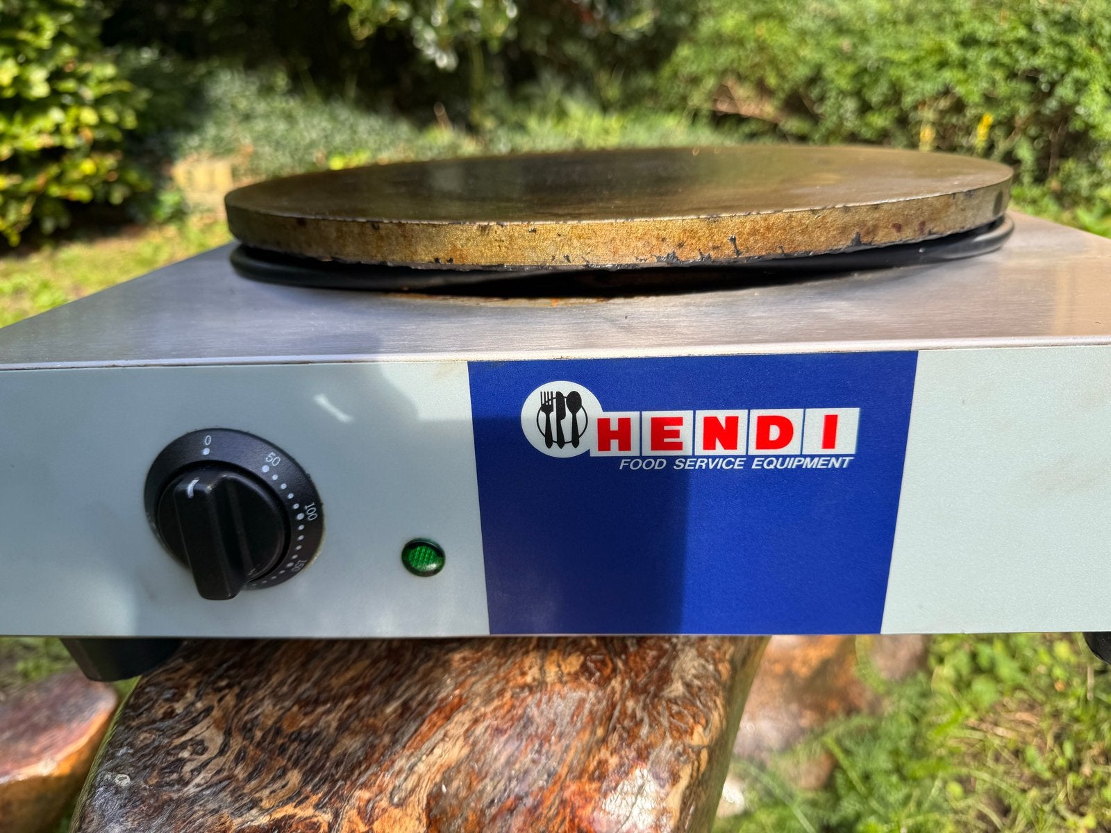 Professionele Crêpe plaat met Zware Bakplaat, Ophalen of Verzenden, Gebruikt