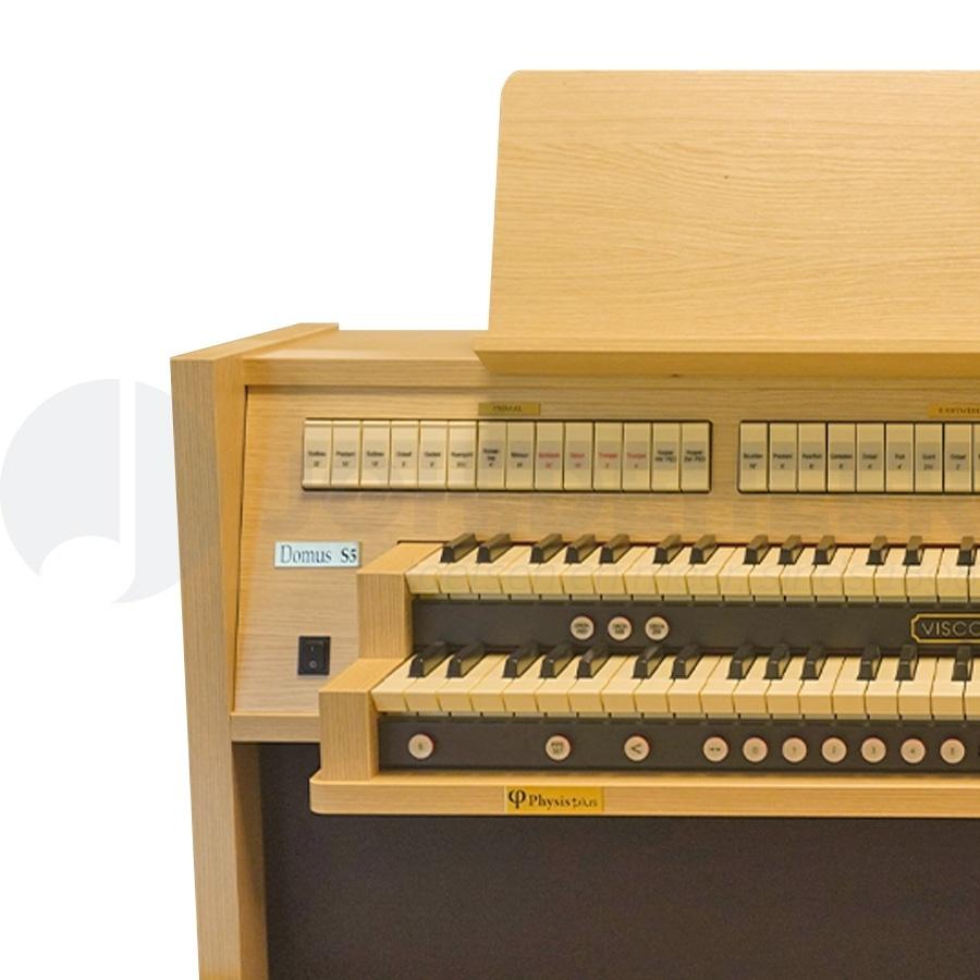 Domus viscount S5 Blank Eiken Orgel, 2 klavieren, Ophalen of Verzenden, 3364 AE, Info@johdeheer.nl