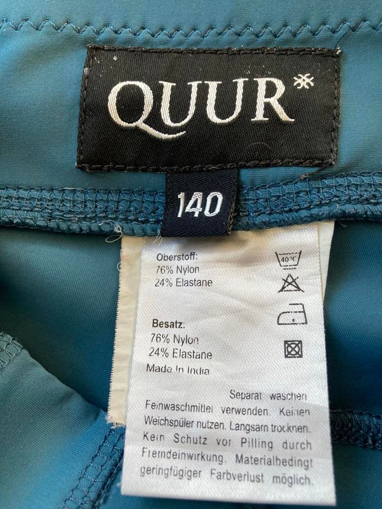 Quur paardrijbroek / paardrijlegging meisjes maat 140, Ophalen of Verzenden, Zo goed als nieuw, Dressuur, Onderkleding