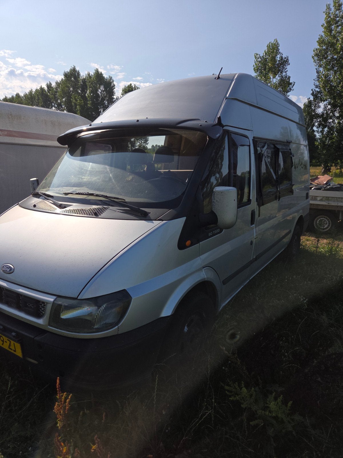 Te koop camper Ford Transit voor de hobbyist!, Buscamper of Camperbus, Ford