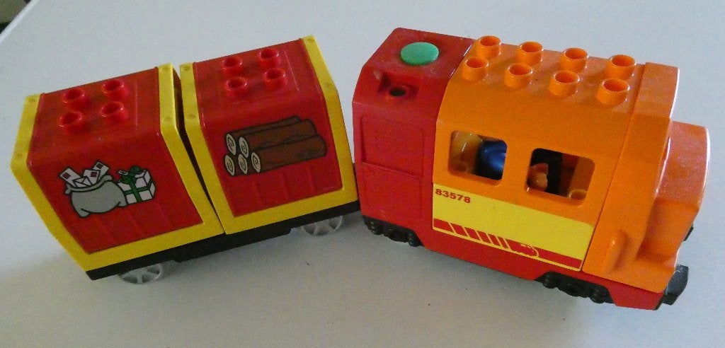 Duplo  locomotief, Kinderen en Baby's, Ophalen, Gebruikt, Duplo