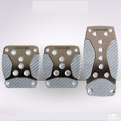 Tenzo-R Racing Sport Pedalen set Titanium/Zilver, Ophalen of Verzenden