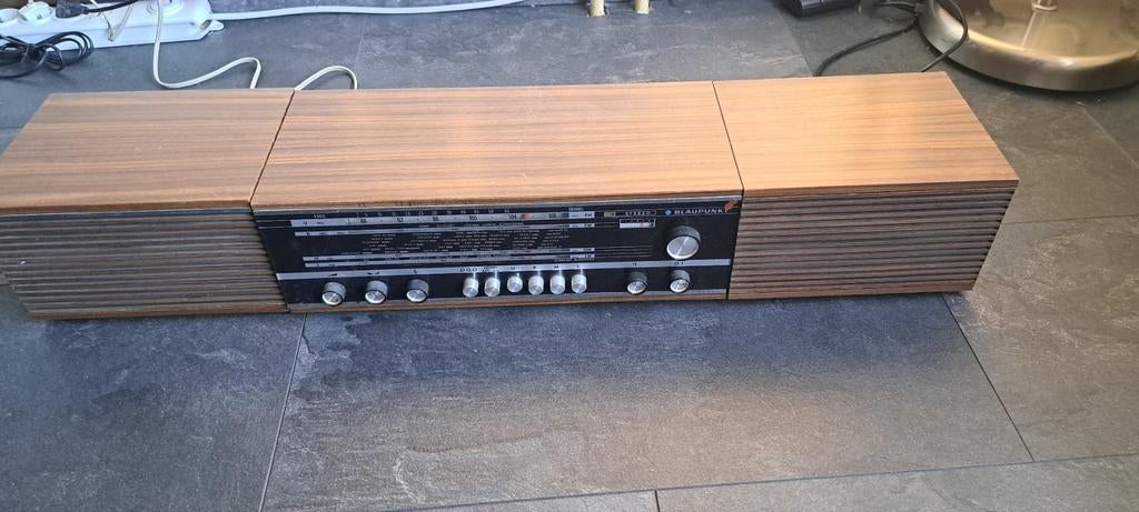 Vintage Blaupunkt Radio - Houten Behuizing, Ophalen of Verzenden, Gebruikt, Radio