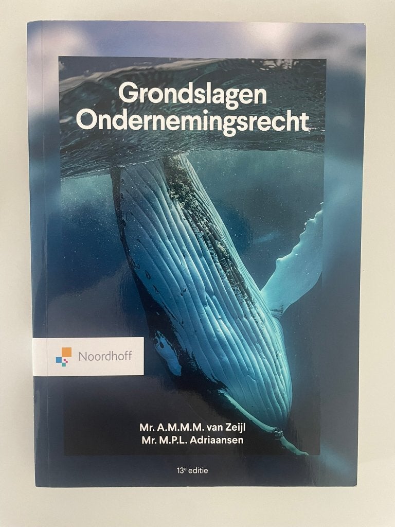 Grondslagen Ondernemingsrecht 9789001033583, Boeken, Ophalen of Verzenden, Beta, Zo goed als nieuw, HBO