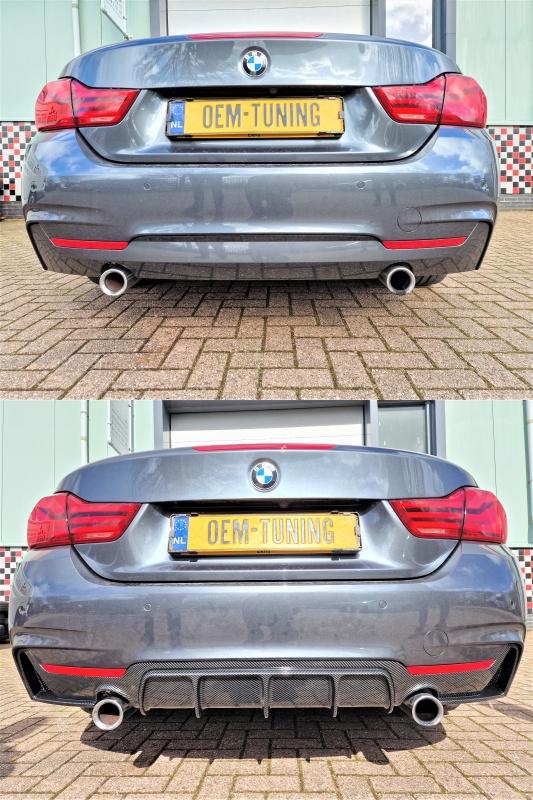 M‑Performance Style Diffuser 0-0 F32/F33/F36 Carbon Look, Ophalen of Verzenden