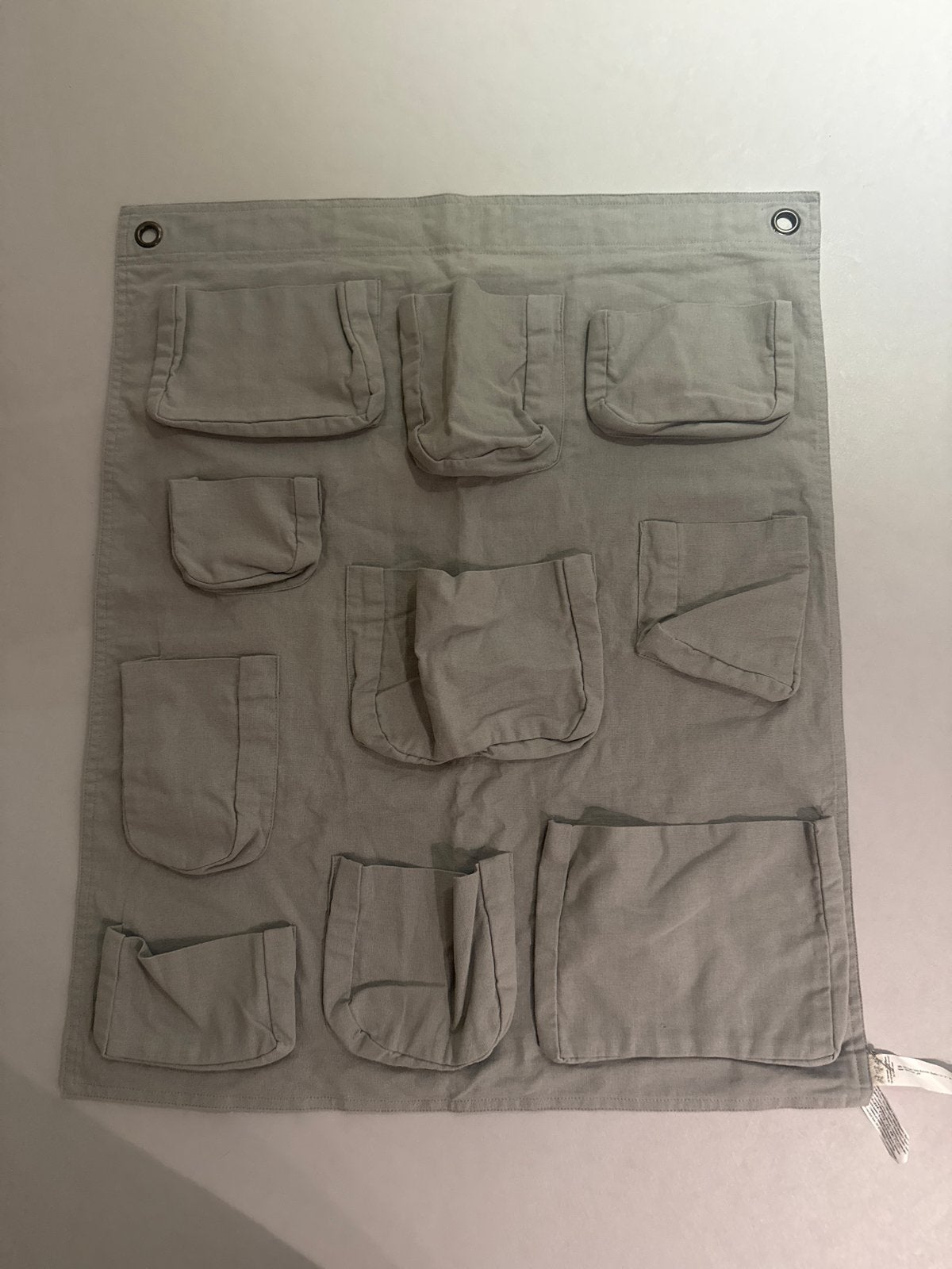 Numero 74 wandorganizer - Mooie grijze kleur, ongebruikt, Ophalen, Textiel, Zo goed als nieuw, Grijs