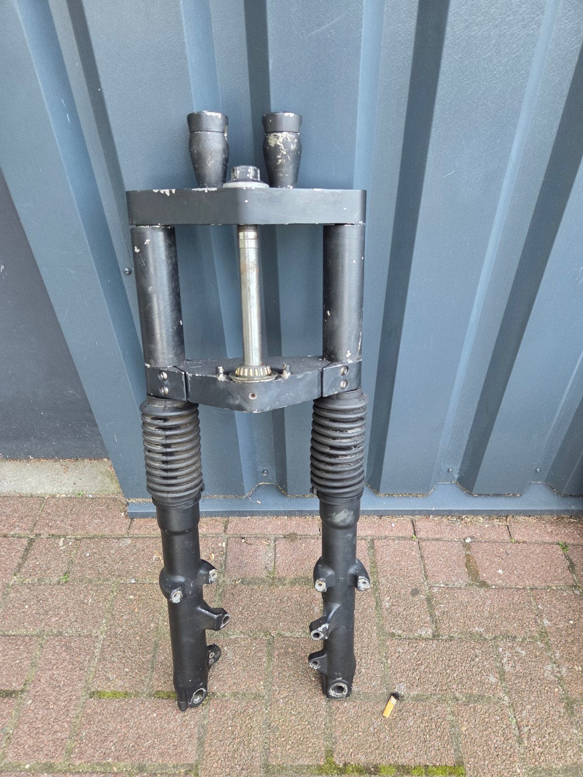 Voorvork Harley Davidson FXR. onderdelen fxr harley, Motoren, Ophalen, Gebruikt