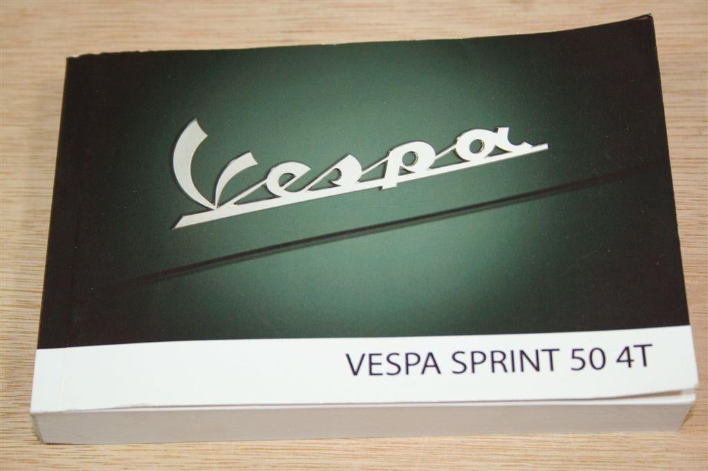 Vespa Sprint 50 4T Handleiding [Meertalig], Ophalen of Verzenden, Overige merken