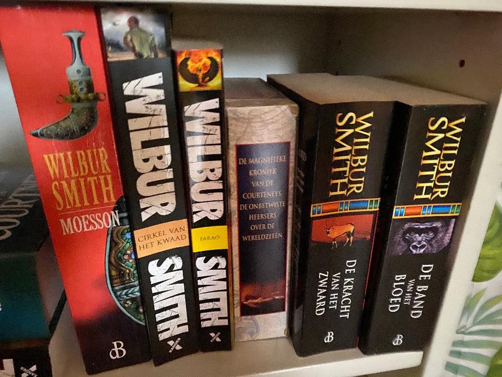 Wilbur Smith boeken, Ophalen of Verzenden, Gelezen, Wilbur Smith