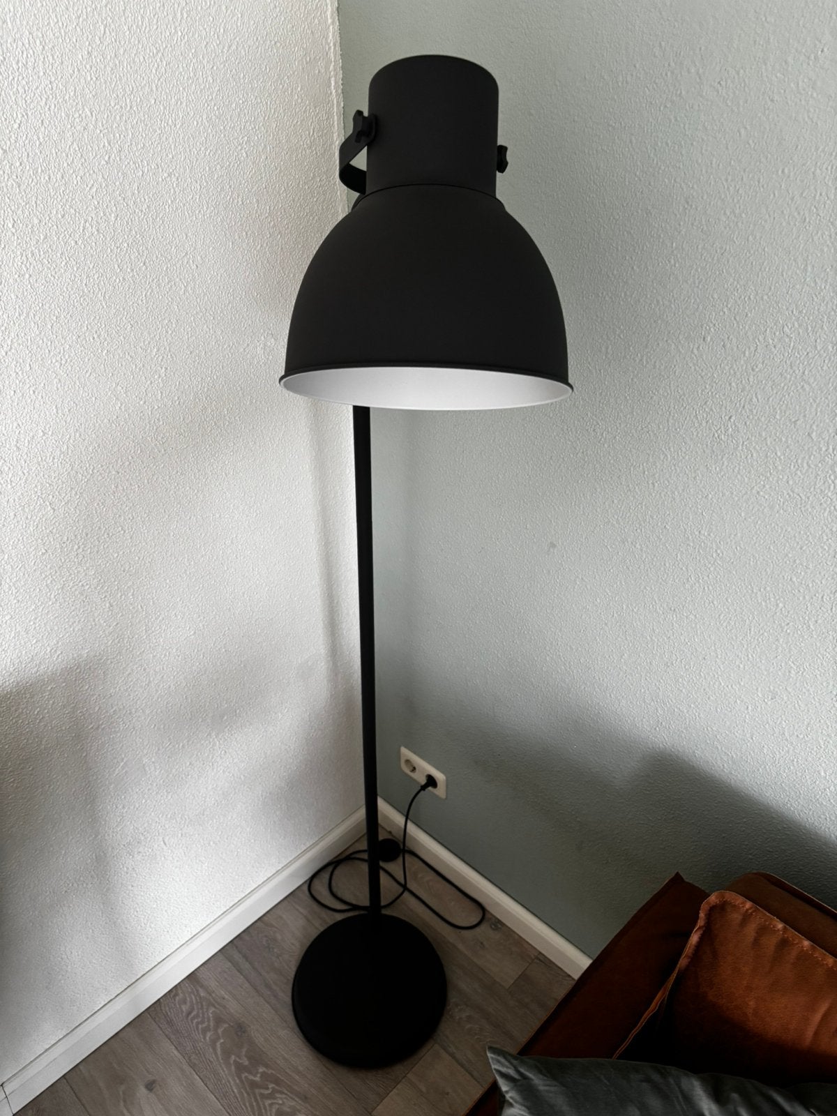 Vloer lamp, Ophalen, Zo goed als nieuw, E27 (groot), 150 tot 200 cm