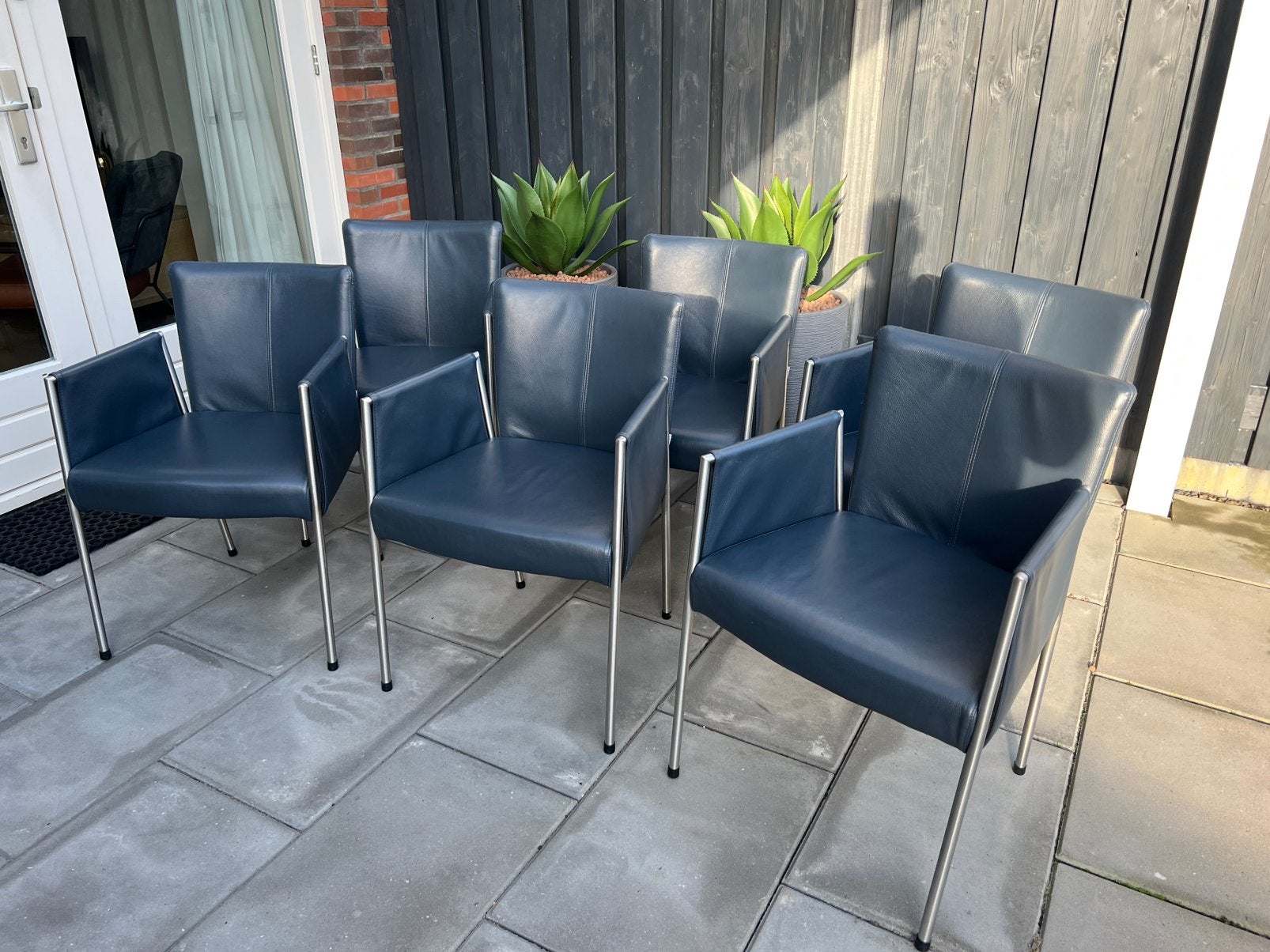 Topform Eetkamerstoelen 6 stuks, Huis en Inrichting, Stoelen, Ophalen, Zo goed als nieuw, Vijf, Zes of meer stoelen