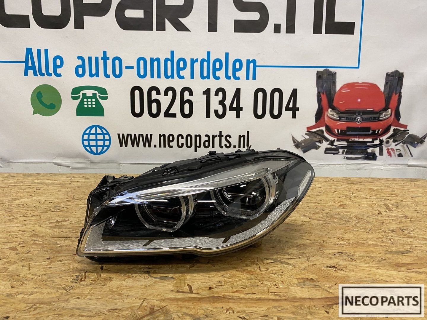 BMW F10 F11 LCI ADAPTIEVE VOL LED KOPLAMP LINKS 7352481-08, Gebruikt, -, -, Ophalen of Verzenden