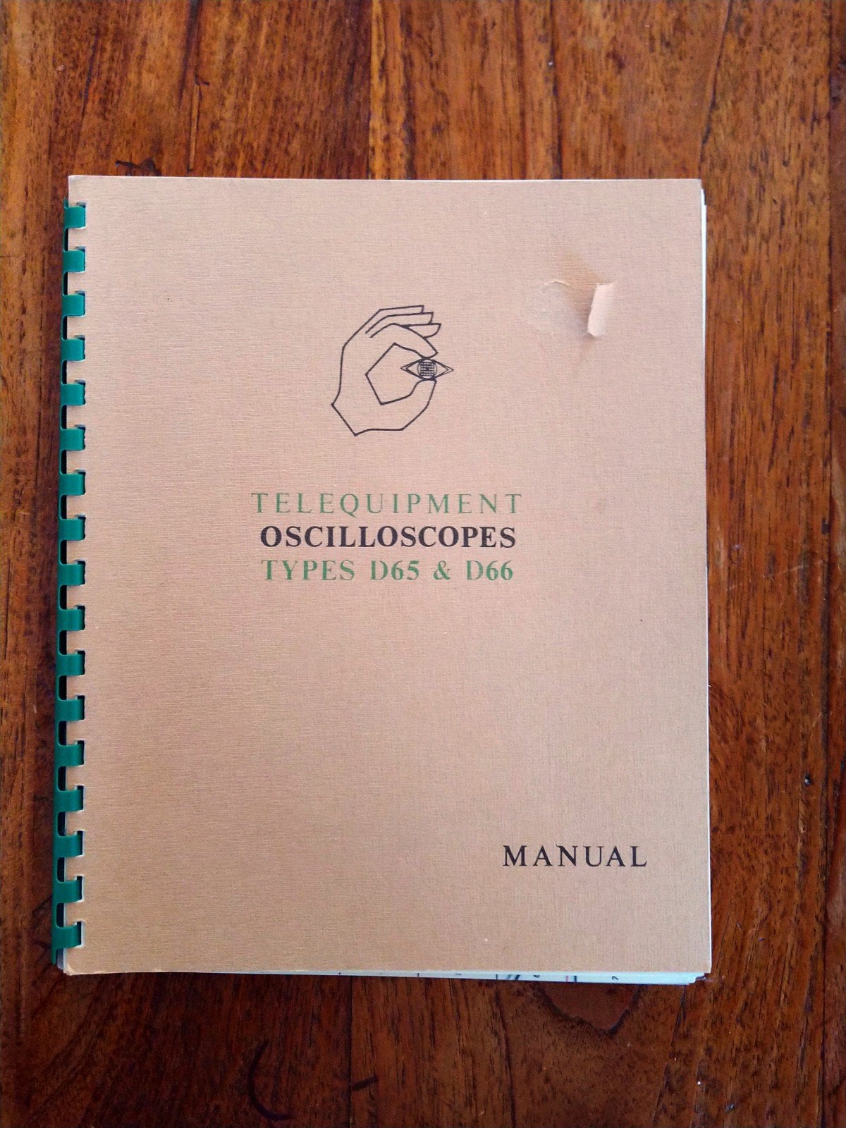 Handleiding Telequipment Oscilloscopen D65 & D66, Ophalen of Verzenden, Zo goed als nieuw