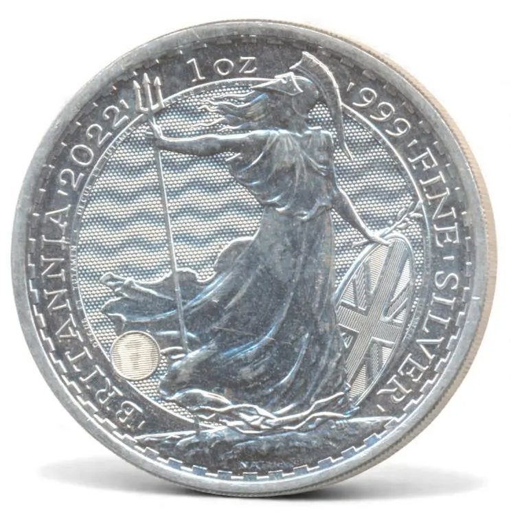 Verenigd Koninkrijk 1 ounce zilver 2022 Britannia, Ophalen of Verzenden, Zilver