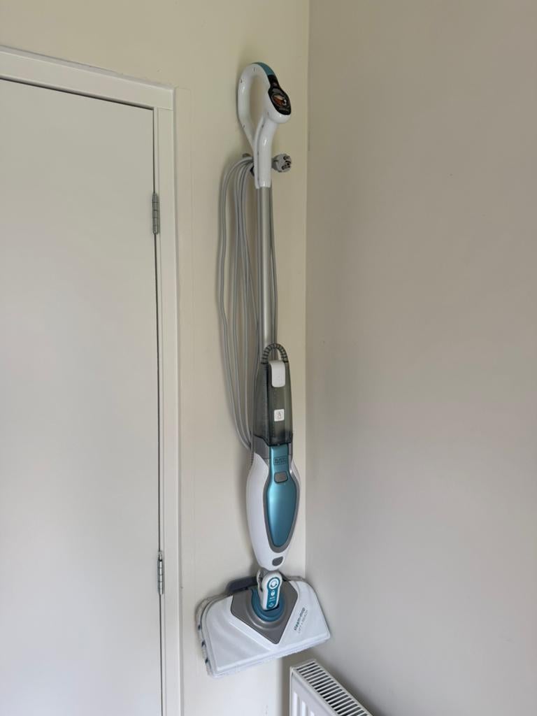 Black & Decker stoommop FSM1630, Witgoed en Apparatuur, Stoomapparaten, Zo goed als nieuw, Ophalen