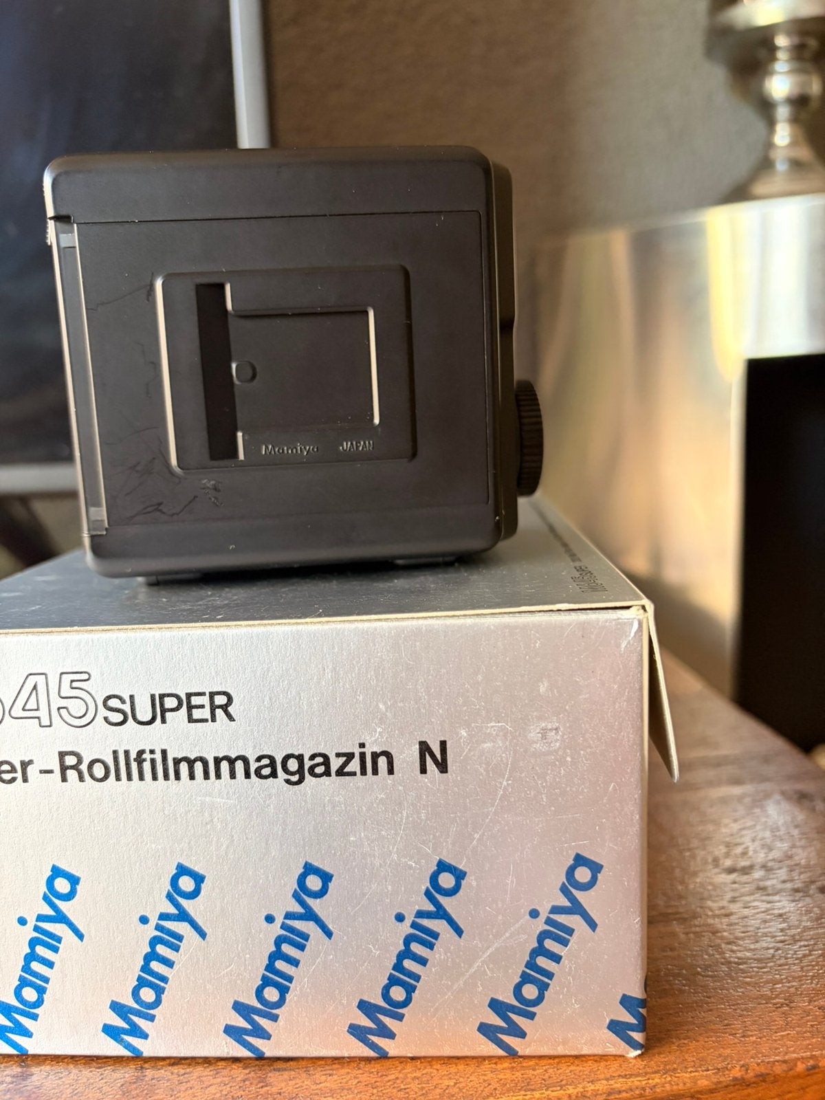 Filmback voor mamiya 645 super, Ophalen of Verzenden, Nieuw, Spiegelreflex, Canon