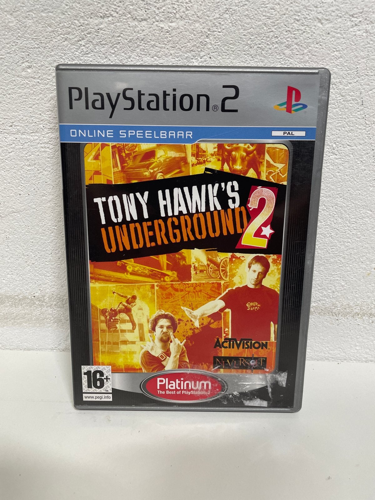 Tony Hawk's Underground 2 - PlayStation 2 (PS2), Spelcomputers en Games, Avontuur en Actie, Online, Gebruikt, 2 spelers