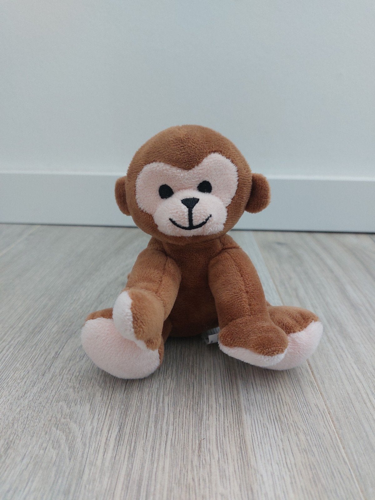 Knuffel Hema aap Monkey aapje bruin L2025, Kinderen en Baby's, Ophalen of Verzenden, Zo goed als nieuw, Overige typen
