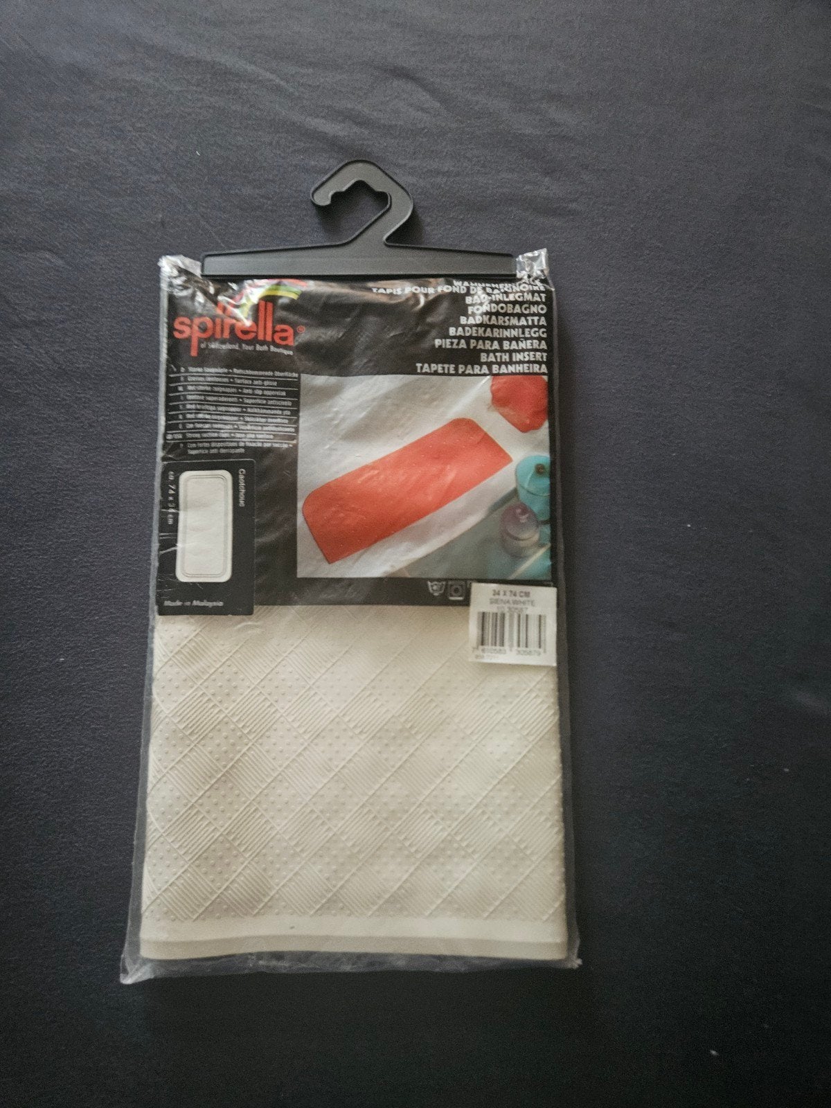 Spirella badmat/douchemat - Nieuw in verpakking, Huis en Inrichting, Nieuw, Ophalen of Verzenden, Badmat, Wit
