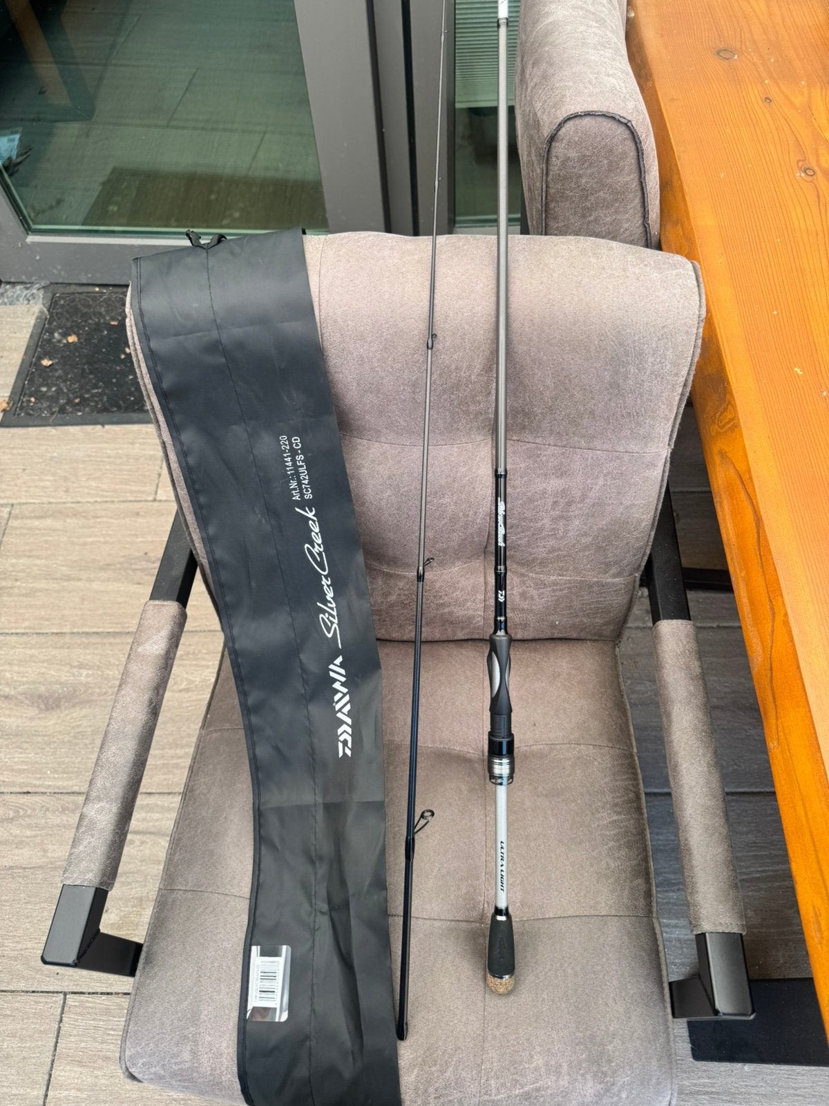 Daiwa silver creek ul 3-15 gram, Ophalen, Zo goed als nieuw, Werphengel