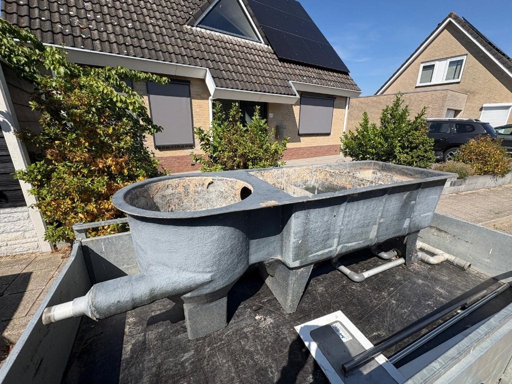 Vijverfilter meerkamer met vortex, excl filtermateriaal., Ophalen, Gebruikt