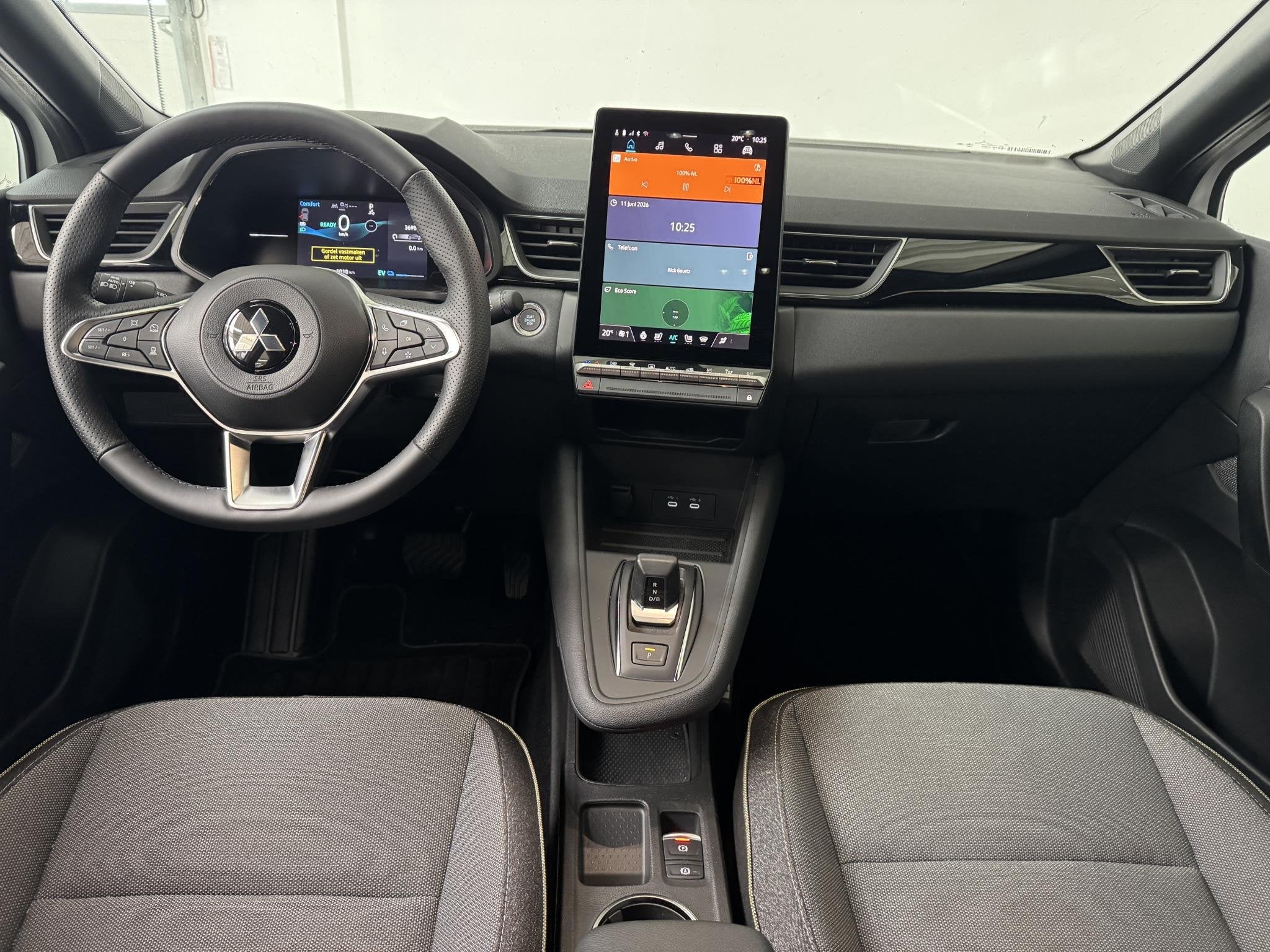 Mitsubishi ASX 1.8 HEV AT Intense+ | DEMO | Navigatie | Came, Automatische klimaatregeling, 4 cilinders, Met garantie (alle), Leder en Stof