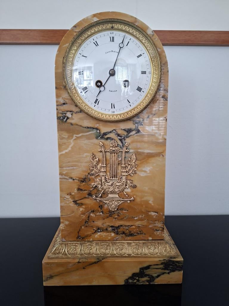 Charles X pendule, ca. 1830, Antiek en Kunst, Ophalen of Verzenden