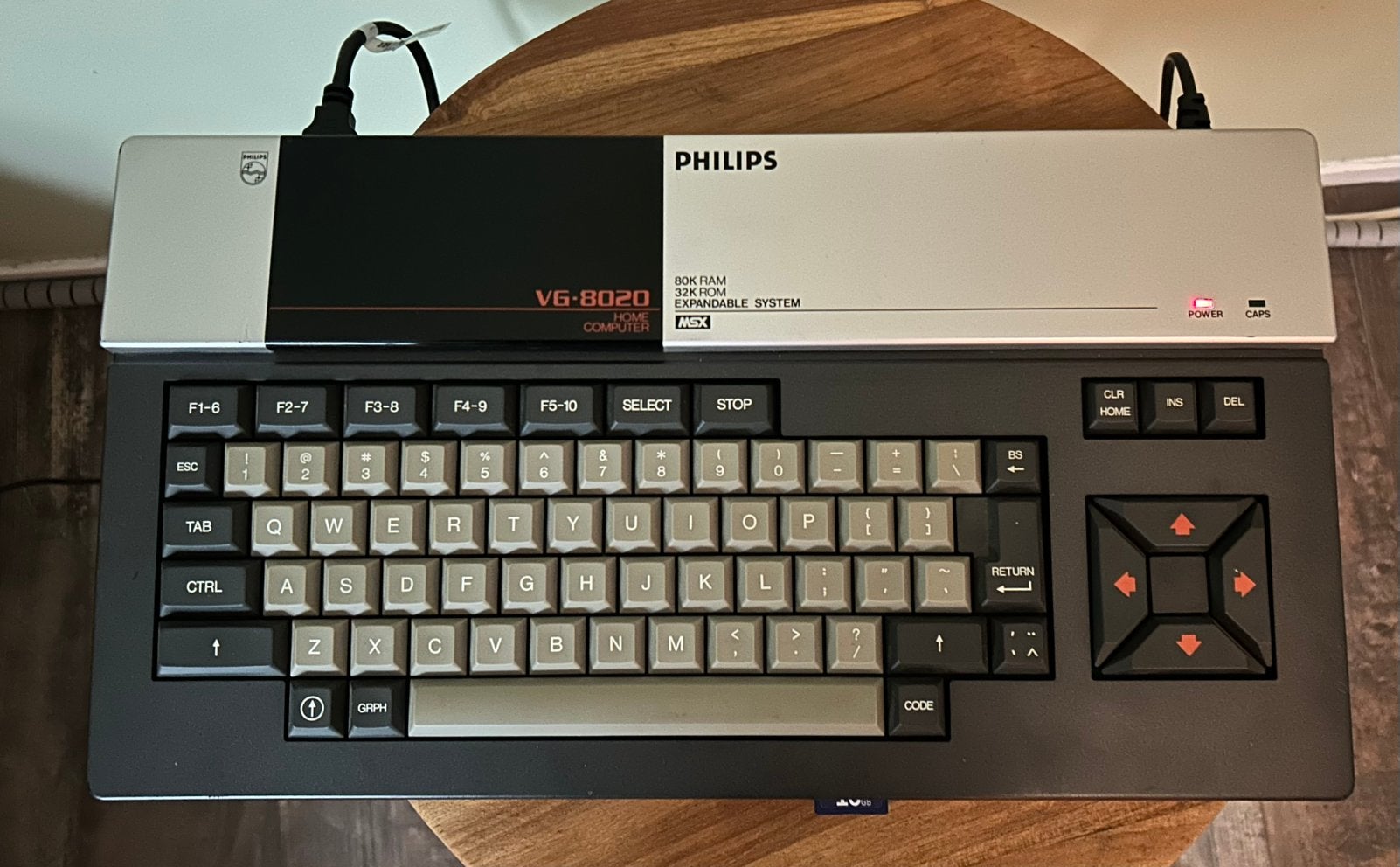 Philips VG8020 MSX computer met MSX2+/HDMI upgrade, Computers en Software, Ophalen of Verzenden