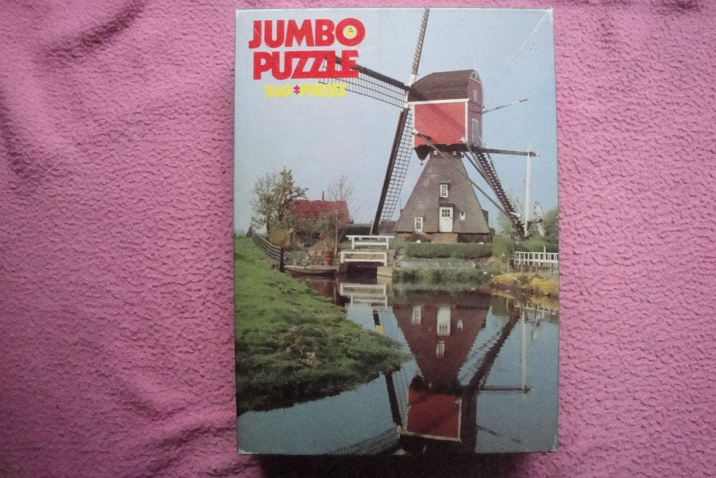 JUMBO FULLY INTERLOCKING PUZZLE  260stukjes 1,95euro., Ophalen of Verzenden, Minder dan 500 stukjes, Gebruikt, Legpuzzel