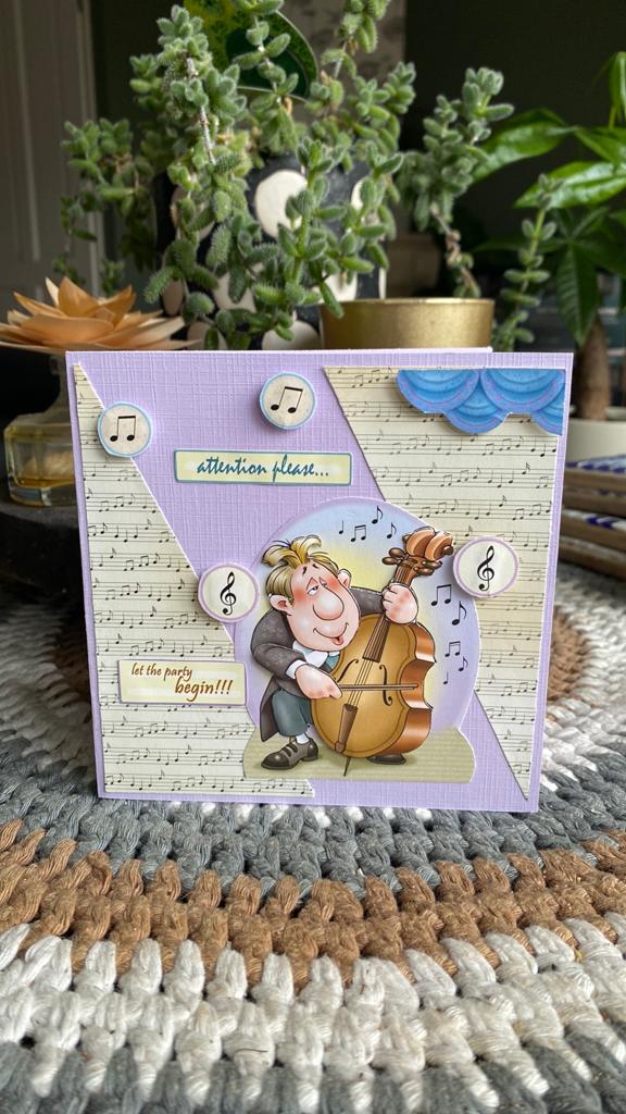 Zelfgemaakte kaart met enveloppe, Hobby en Vrije tijd, Kaarten | Zelfgemaakt, Ophalen of Verzenden, Nieuw, Overige thema's