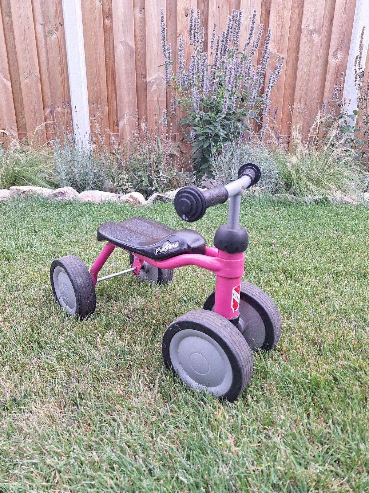 Puky Loopfiets Roze met 4 wielen, Ophalen, Gebruikt, Loopfiets